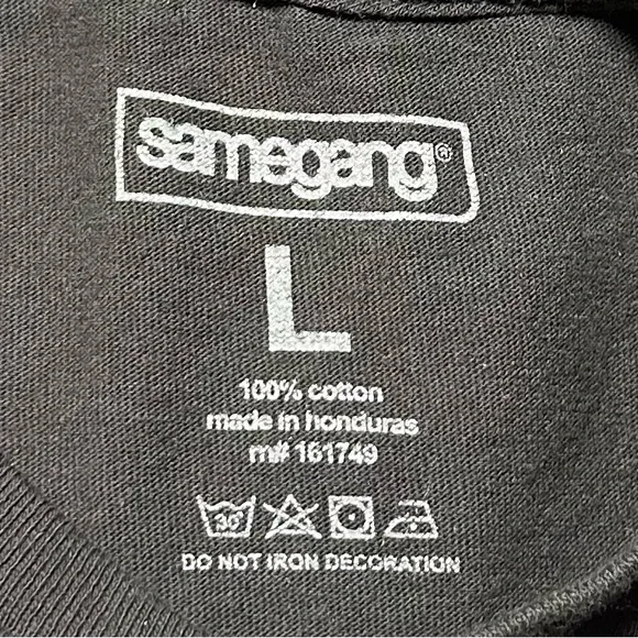 Samegang Black Graphic Muscle Car T-Shirt - Picture 4 of 4